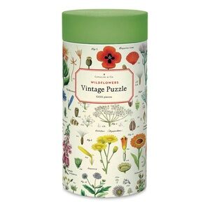 Cavallini 1000 Piece Puzzle Wildflowers